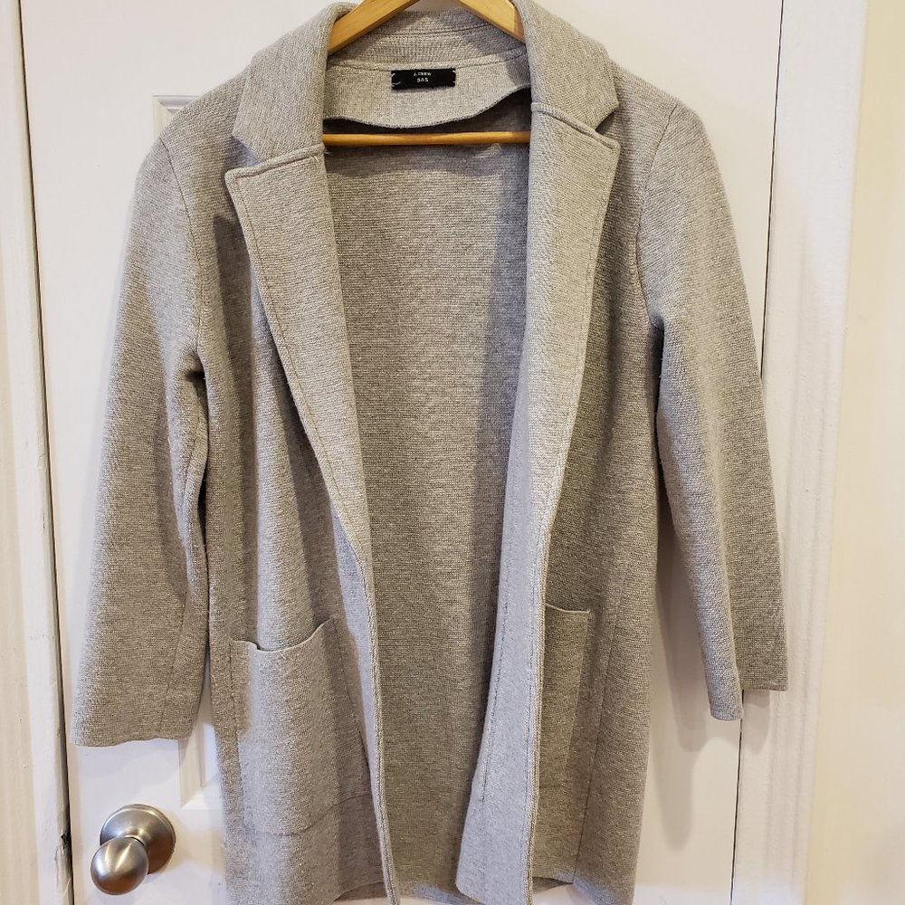 J. Crew Sweater Blazer